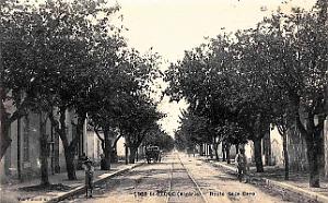 Saint-Cloud - Route de la Gare - 1908
